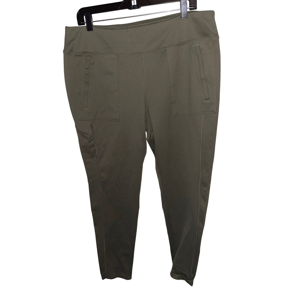 Ridgecut Toughwear Leggings Women XL Olive Green